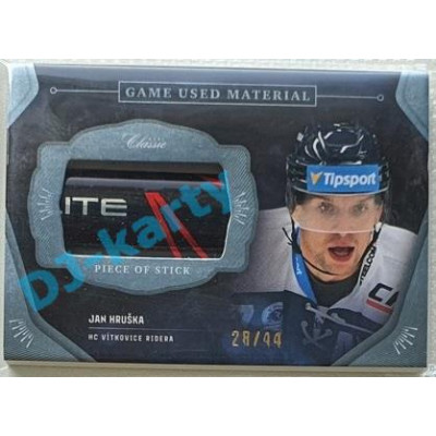 2020/21 OFS 2. série Jan Hruška #GUM-JHR 28/44 Game Used Material