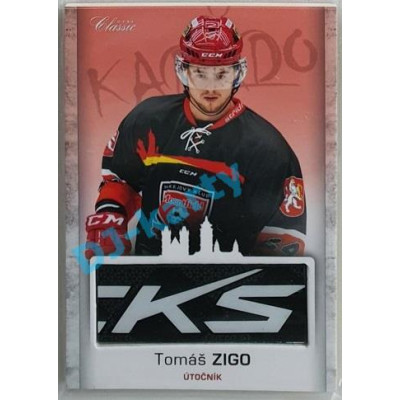 2017 OFS Mountfield Cup Tomáš Zigo #17 2/9 Game Used Stick