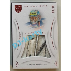 2021/22 OFS The Final Series Július Hudáček #MEM-JD 07/10 Game Used Red