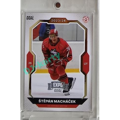 2023/24 Goal cards Chance Liga 2. série #320 Štěpán Macháček Expo Perleť 1of7