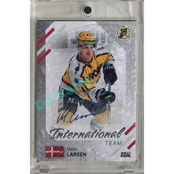 2023/24 Goal cards Chance Liga 2. série #IN-09 Mads Larsen International Autograph 1/1