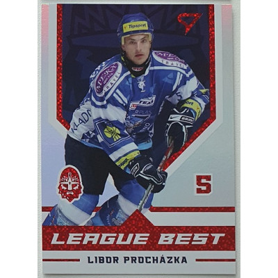 2022/23 Sportzoo ELH 1. série #LB-16 Libor Procházka League Best Limited xx/99