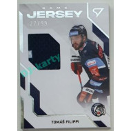 2022/23 Sportzoo ELH 2. série #GJ-TF Tomáš Filippi Game Jersey 27/99