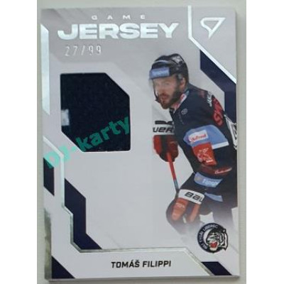 2022/23 Sportzoo ELH 2. série #GJ-TF Tomáš Filippi Game Jersey 27/99