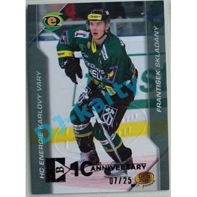 2020/21 OFS 2. série František Skladaný #42 07/25 Buyback DOUBLE Embosed
