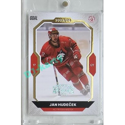2023/24 Goal cards Chance Liga 2. série #325 Jan Hudeček Expo Perleť 1of7