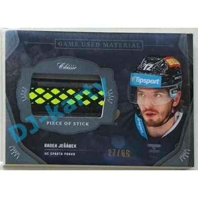 2020/21 OFS 2. série Radek Jeřábek #GUM-RJE 27/66 Game Used Material