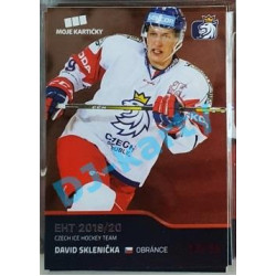 2020 MK reprezentace David Sklenička EHT #34 23/25 Red