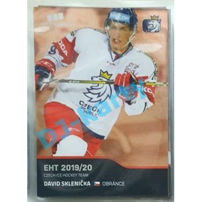 2020 MK reprezentace David Sklenička EHT #34 Red Promo