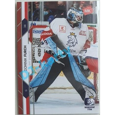 2021 MK reprezentace Dominik Furch EHT #6 18/25 Red