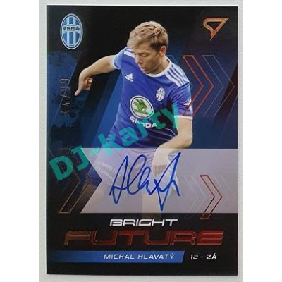 2021/22 Sportzoo Fortuna Liga 2. série #BF6 Michal Hlavatý BRIGHT FUTURE AUTO 44/99