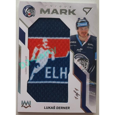 2022/23 Sportzoo ELH 2. série #UM-LD Lukáš Derner Unique Mark 1/1