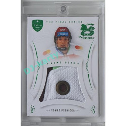 2021/22 OFS The Final Series Game Used Jersey #JER-TS Tomáš Pšenička 1/1 EXPO Pardubice