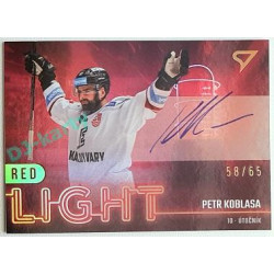2022/23 Sportzoo ELH 2. série #RLS-KB Petr Koblasa Red Light Auto xx/65