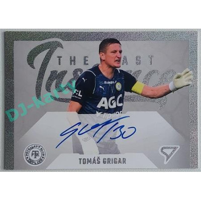 2022/23 Sportzoo Fortuna Liga 2. série #LIS-TG Tomáš Grigar The Last Instance Auto xx/30
