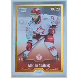 2022/23 Goal Cards Chance Liga Update #465 Marian Adámek Gold xx/23