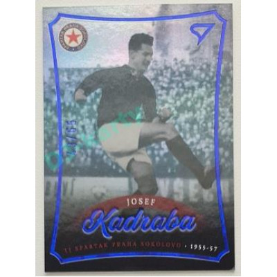 2023 Sportzoo Dekády fotbalové ligy #N-004 Josef Kadraba Limited 43/65