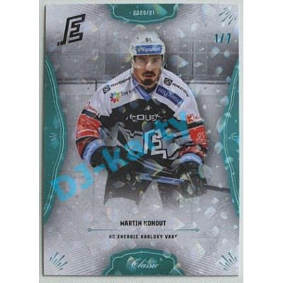2020/21 OFS 2. série Martin Kohout #275 1/7 Blue Aquadropp