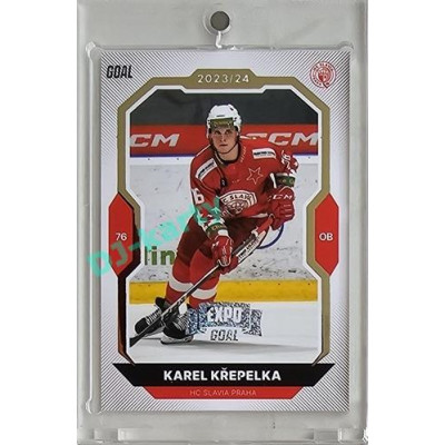 2023/24 Goal cards Chance Liga 2. série #332 Karel Křepelka Expo Perleť 1of7
