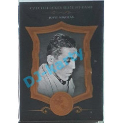 2020 OFS Síň slávy českého hokeje Josef Mikoláš #SSCH-078 13/25 Black Cut