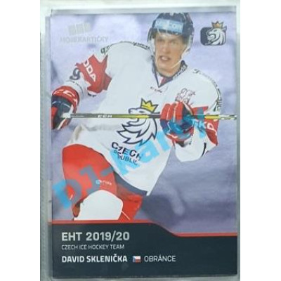 2020 MK reprezentace David Sklenička EHT #34 Blue Promo