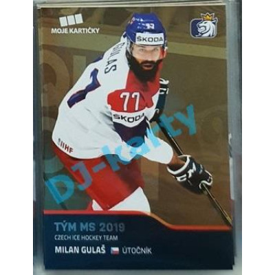 2020 MK reprezentace Milan Gulaš Tým MS 2019 #66 Gold Promo
