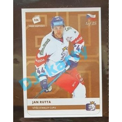 2020 MK Stick Jan Rutta Vítěz Stanley cupu #29 1 of 25 Bronze