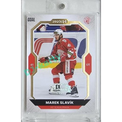 2023/24 Goal cards Chance Liga 2. série #337 Marek Slavík Expo Perleť 1of7