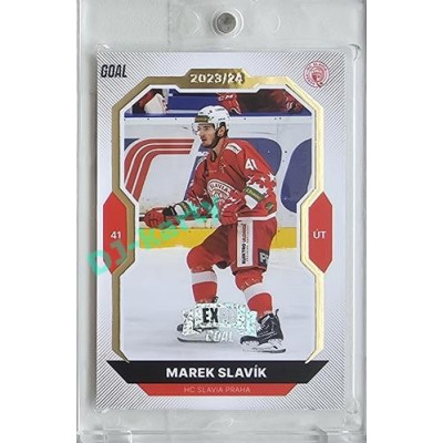 2023/24 Goal cards Chance Liga 2. série #337 Marek Slavík Expo Perleť 1of7
