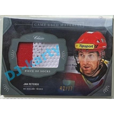 2020/21 OFS 2. série Jan Peterek #GUM-JPE 42/77 Game Used Material