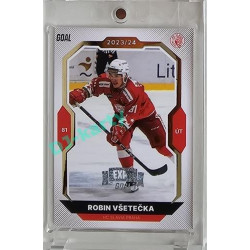 2023/24 Goal cards Chance Liga 2. série #338 Robin Všetečka Expo Perleť 1of7