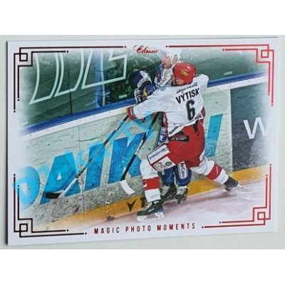 2021/22 OFS The Final Series Jan Výtisk a Martin Straka #MPM-073 40/45 Magic Photo Moments Red