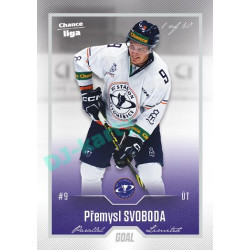 2022/23 Goal Cards Chance Liga 1. série #065 Přemysl Svoboda Silver 1 of 60