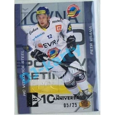 2020/21 OFS 2. série Petr Vrána #12 05/25 Buyback DOUBLE Embosed