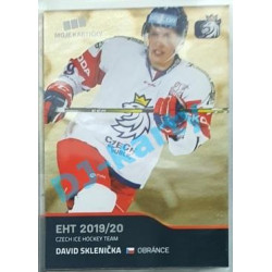 2020 MK reprezentace David Sklenička EHT #34 Gold Promo