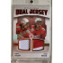 2023/24 Goal cards Chance Liga 2. série #JD-13 Edgars Kulda / Matěj Beran Game Used Material Dual Jersey 20/20
