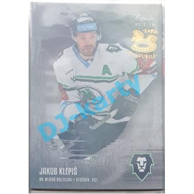 2019/20 OFS Jakub Klepiš #397 xx/12 Silver Rainbow Expo Pard.