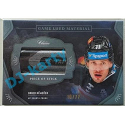 2020/21 OFS 2. série David Němeček #GUM-DNĚ 10/77 Game Used Material