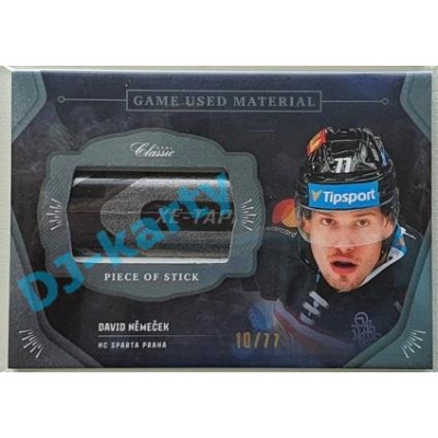 2020/21 OFS 2. série David Němeček #GUM-DNĚ 10/77 Game Used Material