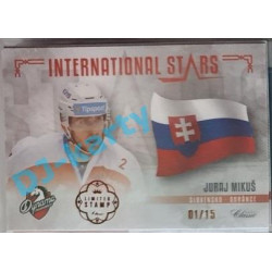 2019/20 OFS Juraj Mikuš #IS-JMI 11/15 International Stars Limited Stamp