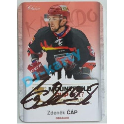 2017 OFS Mountfield Cup Zdeněk Čáp #11 2/10 Autograph Die Cut