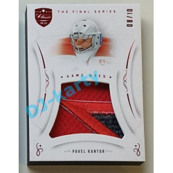 2021/22 OFS The Final Series Pavel Kantor #JER-PK 08/10 Game Used Jersey Red