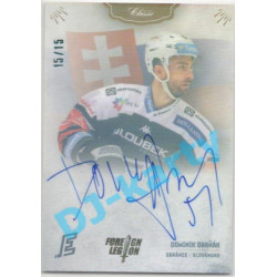 2021/22 OFS The Final Series Dominik Graňák #FL-DGR 15/15 Bonus Signature Foreign Legion