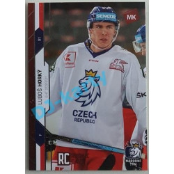 2021 MK reprezentace Luboš Horký RC EHT #9 10/25 Red