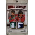 2023/24 Goal cards Chance Liga 2. série #JD-18 Tomáš Svoboda / Anton Karlsson Game Used Material Dual Jersey 20/20
