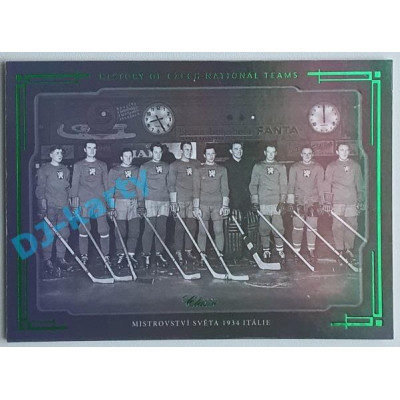 2021/22 OFS The Final Series Mistrovství světa 1934 Itálie #HCNT-11 01/20 History of Czech National Teams Emerald