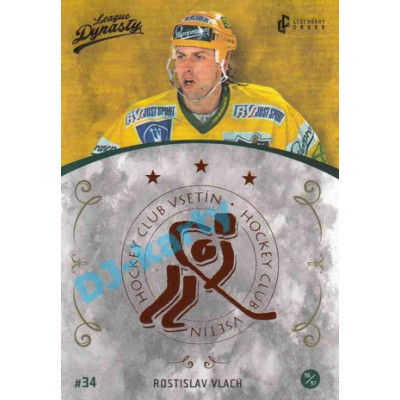 2021 Legendary Cards League Dynasty Vsetín Rostislav Vlach #66 Cooper 1 of 77