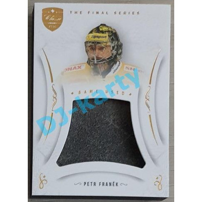 2021/22 OFS The Final Series Petr Franěk #MEM-PF Game Used Gold PROMO