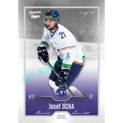 2022/23 Goal Cards Chance Liga 1. série #066 Josef Jícha Silver 1 of 60