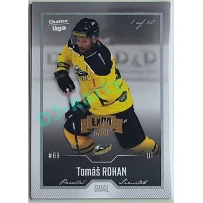 2022/23 Goal Cards Chance Liga 1. série #044 Tomáš Rohan Expo Pard. Silver 1 of 3